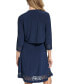 Фото #2 товара Women's 2-Pc. Lace-Trim Jacket Dress