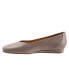 Softwalk Vellore S2162-110 Womens Brown Leather Slip On Loafer Flats Shoes