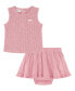 Фото #1 товара Костюм для малышей Calvin Klein Топ и шорты из слуаб-джерси с ребристым рисунком, 2 штуки.