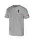 Фото #3 товара Men's NFL x Darius Rucker Collection by Heather Gray Atlanta Falcons Henley T-shirt