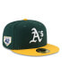 Фото #2 товара Men's Green Oakland Athletics 2023 Jackie Robinson Day 59FIFTY Fitted Hat