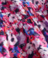 Фото #3 товара Women's Cotton Surplice-Neck 3/4-Sleeve Midi Dress, Created for Macy's