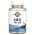 KAL, Фолиевая кислота с витамином B6 и витамином B12, черная вишня, 60 пастилок