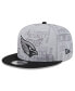 Фото #3 товара Men's Gray, Black Arizona Cardinals 2023 Inspire Change 9FIFTY Snapback Hat