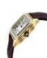 Women's Milan Brown Leather Watch 27.5mm