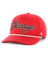Фото #2 товара Men's Red Chicago Bulls Overhand Logo Hitch Adjustable Hat