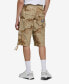 Men's Big and Tall Puller Cargo Shorts with Adjustable Belt, 2 Piece Set