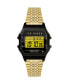 Фото #1 товара Наручные часы Versace Men's Chronograph Greca Gold Ion Plated Bracelet Watch 45mm.
