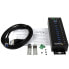 Фото #9 товара StarTech.com 10-Port Industrial USB 3.0 Hub with ESD & 350W Surge Protection - USB 3.2 Gen 1 (3.1 Gen 1) Type-B - USB 3.2 Gen 1 (3.1 Gen 1) Type-A - 5000 Mbit/s - Black - Steel - Power
