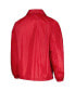 ფოტო #3 პროდუქტის Men's Red Cincinnati Reds Coach's Raglan Full-Snap Windbreaker Jacket