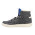 Фото #3 товара Diadora Mi Basket Italia Valdilana High Top Mens Grey Sneakers Casual Shoes 177