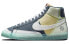 Фото #2 товара Nike Blazer Mid Nike Blazer Mid' 77 防滑轻便 中帮 板鞋 男款 白蓝黄 / Кроссовки Nike Blazer Mid DH4505-400