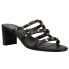 Фото #2 товара VANELi Mayda Womens Black Dress Sandals 305152