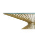 Side table DKD Home Decor Golden Crystal Steel 138 x 66 x 46 cm