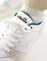 Фото #8 товара ellesse Panaro cupsole trainers in white and green