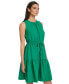 ფოტო #2 პროდუქტის Women's Crewneck Sleeveless A-Line Dress