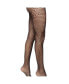 Фото #2 товара Women's GEOMETRIC FISHNET TIGHTS