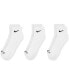 Dri-FIT Cushion Quarter Socks 3-Pack Черно-белый, L - фото #5