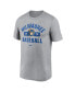 ფოტო #2 პროდუქტის Men's Heather Gray Milwaukee Brewers Legend T-shirt