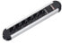 Фото #1 товара Удлинитель BACHMANN PRIMO 1.75 m Black Silver 6 AC outlet(s) 3680 W 16 A 71 mm