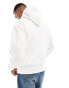 Polo Ralph Lauren script logo heavyweight fleece hoodie in cream