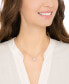 Фото #5 товара Swarovski floating Crystal Pendant Necklace