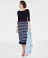 ფოტო #1 პროდუქტის Women's Striped Sweater-Knit Pencil Skirt, Created for Macy's