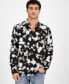 Фото #1 товара Men's Ethereal Long Sleeve Button-Front Camp Shirt, Created for Macy's