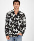 ფოტო #1 პროდუქტის Men's Ethereal Long Sleeve Button-Front Camp Shirt, Created for Macy's