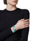 ფოტო #6 პროდუქტის Women's Swiss Stainless Steel Bangle Bracelet Watch 28mm Set
