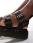 Dr Martens Gryphon quad sandals in black