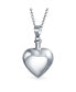 Family Tree Of Life Heart Pendant Memorial Cremation Urn Necklace For Ashes Women Teens .925 Sterling Silver Customizable