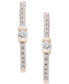 Certified Diamond Hoop Earrings (1/6 ct. t.w.) in 14k Gold, Created for Macy's