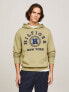 Embroidered Hilfiger Coin Logo Hoodie