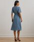 ფოტო #2 პროდუქტის Women's Belted Georgette Dress