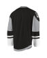 ფოტო #4 პროდუქტის Men's Black, Gray Calgary Roughnecks Sublimated Replica Jersey