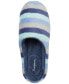 Фото #2 товара Leslie Quilted Microfiber Terry Clog Slipper, Online Only