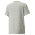 Puma Pivot Cut Off Pullover Crew Neck Short Sleeve T-Shirt Mens Grey Casual Tops