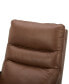 Фото #8 товара Korbin 33" Zero Gravity Leather Recliner, Created for Macy's