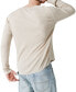 Фото #2 товара Men's Garment Dye Thermal Crewneck Shirt