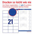 Фото #4 товара Avery Zweckform 3652-200 - White - Rectangle - Permanent - 70 x 42.3 mm - DIN A4 - Paper