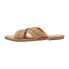 Фото #3 товара TOMS Viv Geometric Embossed Flat Womens Beige Casual Sandals 10011782