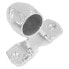 LALIZAS Inox 316 Top Side Cap Rail Fitting