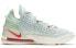 Фото #3 товара Nike Lebron 18 Empire Jade EP詹姆斯 中国限定 防滑减震 中帮 实战篮球鞋 男女同款 浅绿 / Баскетбольные кроссовки Nike Lebron 18 Empire Jade EP DB7644-002