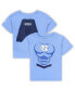 Toddler Boys and Girls Carolina Blue North Carolina Tar Heels Super Hero T-shirt