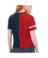 ფოტო #2 პროდუქტის Women's Navy, Red Atlanta Braves Power Move T-shirt