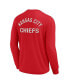 Фото #4 товара Men's and Women's Red Kansas City Chiefs Super Soft Long Sleeve T-shirt