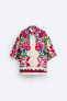 Фото #7 товара Рубашка из ткани с цветочным принтом — limited edition ZARA