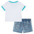 Фото #2 товара LEVI´S ® KIDS Batwing Ringer Denim Set