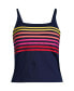 ფოტო #3 პროდუქტის Women's D-Cup Chlorine Resistant Square Neck Tankini Swimsuit Top